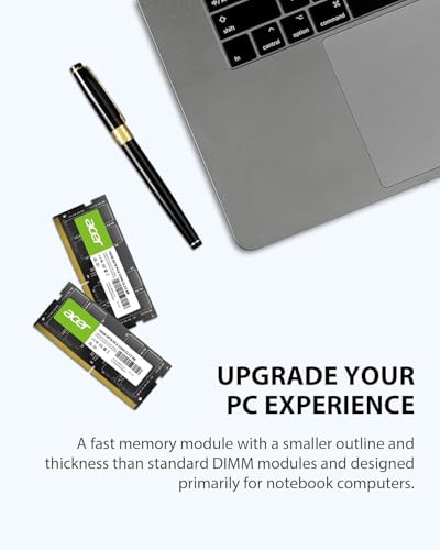 Image of DDR4 ACER DRAM SD100 So-DIMM Memory for Laptops 3200MHz 16GB 22-22-22-52 2R*8