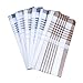 La Closure Men's 100 Cotton Handkerchiefs 6 Pack
