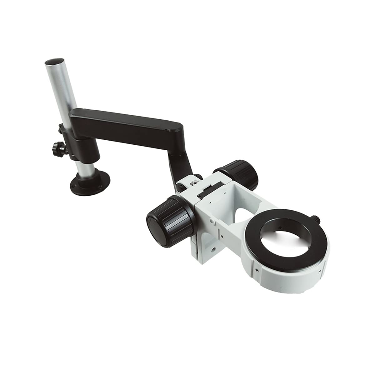 Microscope Rotatable for Binocular Trinocular Stereo Zoom Microscope Focus Microscopio Camera(50mm White)