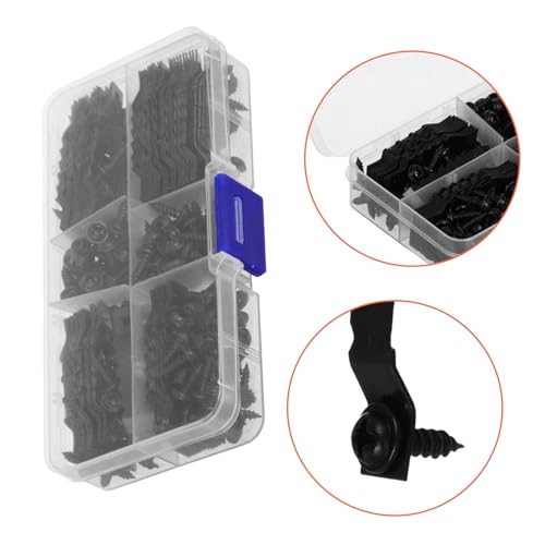 Image of KALLORY 100pcs Metal Photo Frame Hanging Hangers Kit Canvas Hanger Screws Frame for Wall Decor