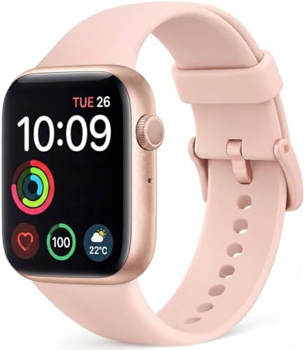 RLQA Smart Watch for Women Men Pink