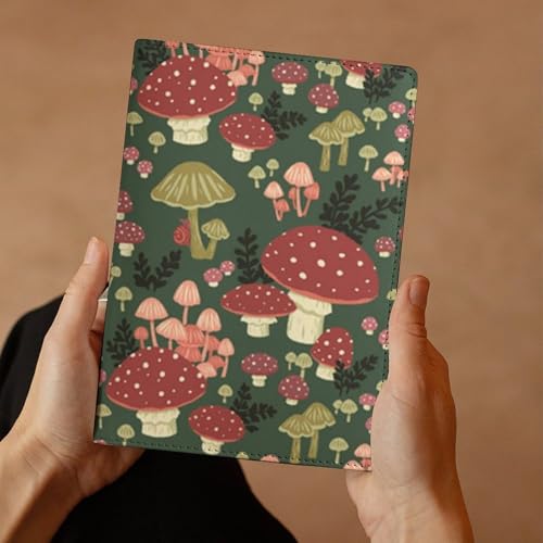 Couverture rechargeable A5 Bright Mushrooms contre l'usure des carnets de notes - 5