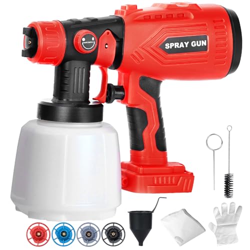 HVLP Paint Sprayer Compatible with Milwaukee 18V Battery (Tool Only) by HaopkZapyr - Used condition - US$29.29