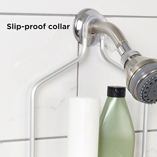 Zpc Zenith Products Corporation Zenna Home 7403Alk, Neverrust Aluminum Shower Caddy, Satin Chrome #TOP2