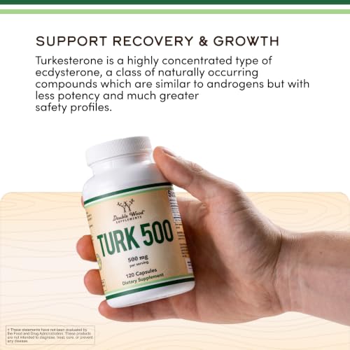 Double Wood Supplements DWTURK10 Turkesterone Supplement