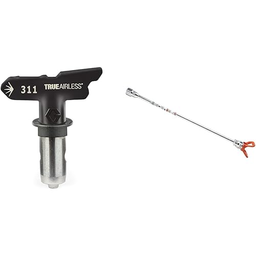 Graco TRU311 TrueAirless 311 Spray Tip & 243041 Magnum 15-Inch Tip Extension, Gray