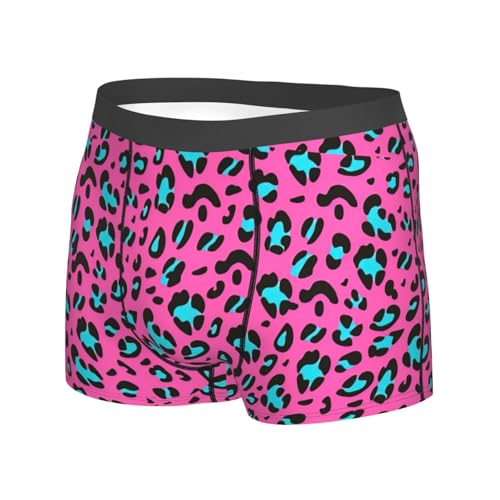 Cute Leopard Print Essential Boxer Briefs,Elasticated Trunks For Men,Men'S Underwear Boxer Briefs2