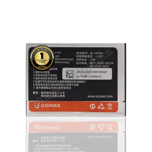 Image of BL-G024 Battery for Gionee F103 Battery with 1 Year warrenty**** (T2797)