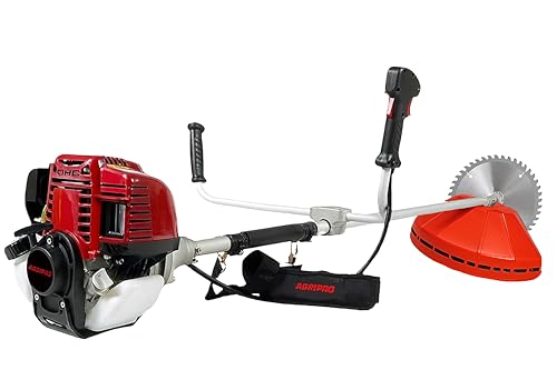 Image of Agripro AG-5300, 52CC Brush Cutter and Grass Trimmer with Extra Blade Ideal for Crop Cutting, Grass Trimming /Lawn Cutting and Farm Harvesting (4 Stroke)