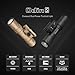 OLIGHT Odin S 1500 Lumens MLOK Rail Mounted Weaponlight Rechargeable Tactical Flashlight with Upgraded Remote Pressure Switch, 250 Meters Throw Distance, IPX8 Waterproof (Desert Tan)