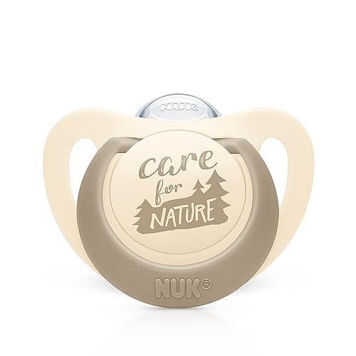 NUK Kit De Chupeta 0 A 6 Meses For Nature Silicone – Neutral