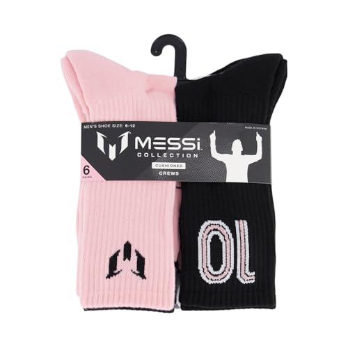 Men's Lifestyle Crew Socks, 6-Pack, Soft & Stretchy, Comfortable4