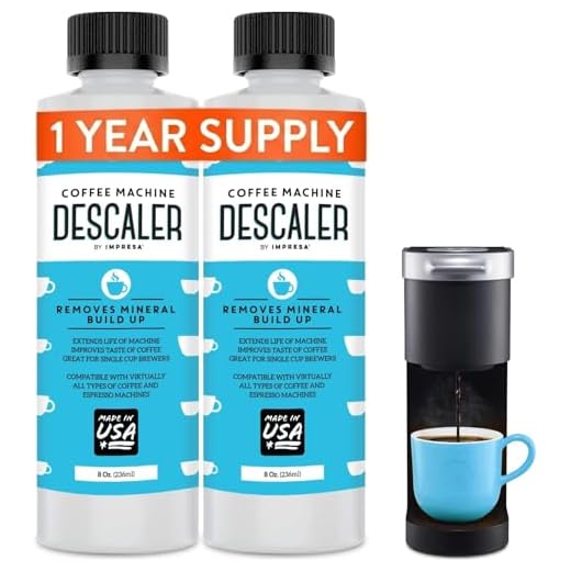 Universal Coffee Machine Descaler 2-Pack Made USA