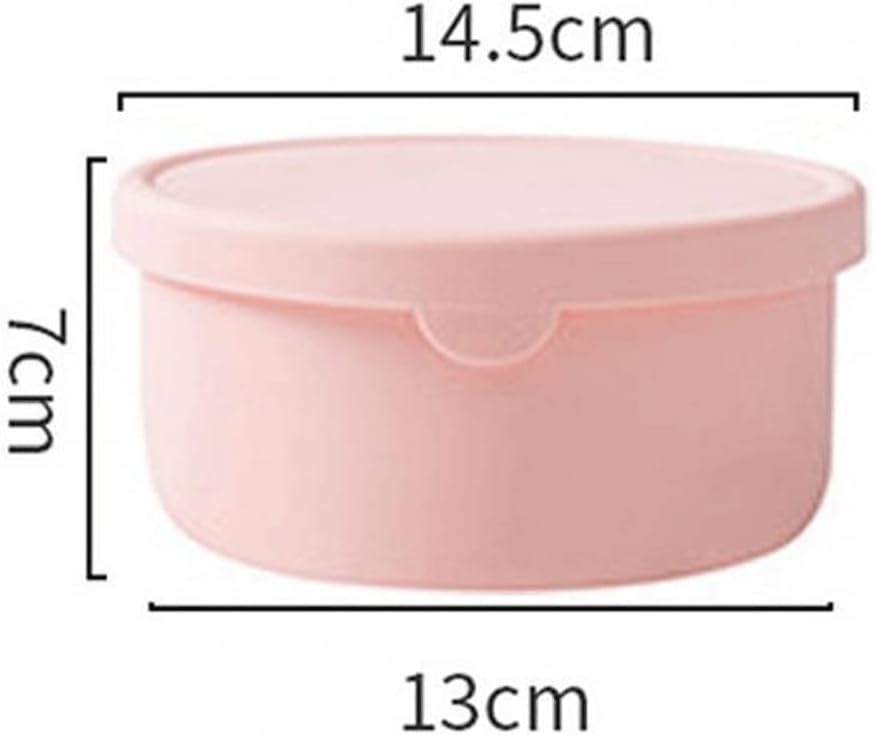 Bento Boxes Lunch Box Container Leak Proof Heat Resistant Home Safe Food Storage Container Bento Lunch Box (Color : Yellow)