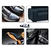 1-2-3 REPAIR® Lederfarbe schwarz - Professionelles Leder Reparatur Set schwarz - Effektive Lederpflege für Sofa & Couch - Flüssigleder schwarz - Einfach & mühelos Leder Risse reparieren & färben