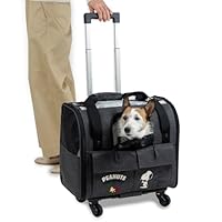 3wayペット用キャリー コロコロ スヌーピー ペットパラダイス SNOOPY スヌーピー 犬 キャリーバッグ キャスター 付き 折り畳み