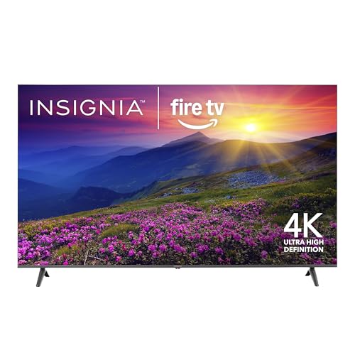INSIGNIA 75' Class F50 Series LED 4K UHD Smart Fire TV, Voice Remote with Alexa, Stream Live TV Without Cable