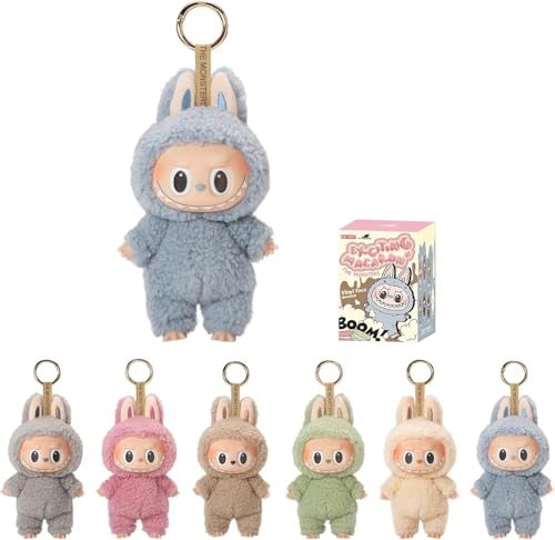 Pop Mart The Monster Labubu Vinyl-Gesicht im Macaron-Motiv