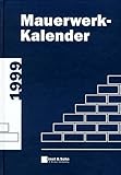  Mauerwerk-Kalender 1999