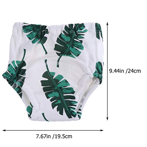 Calça de treinamento Milisten Potty Pants Pee Training Calça de treino de xixi lavável para crianças