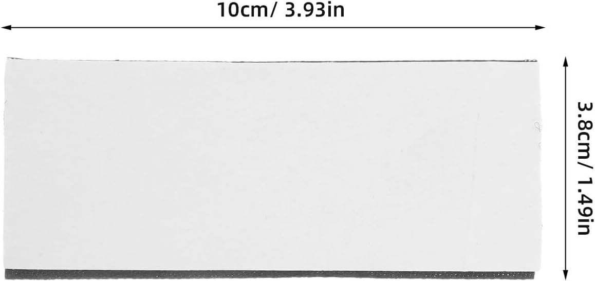 50pcs Nylon Hook and Loop Strips Double Sided Adhesive Tape
