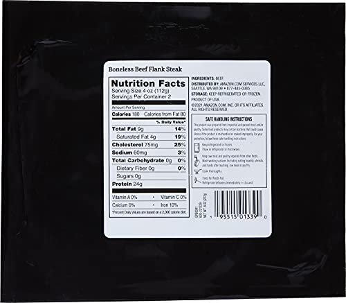 Fresh Brand – Beef Flank Steak, Usda Choice, Boneless, 8 Oz #TOP1