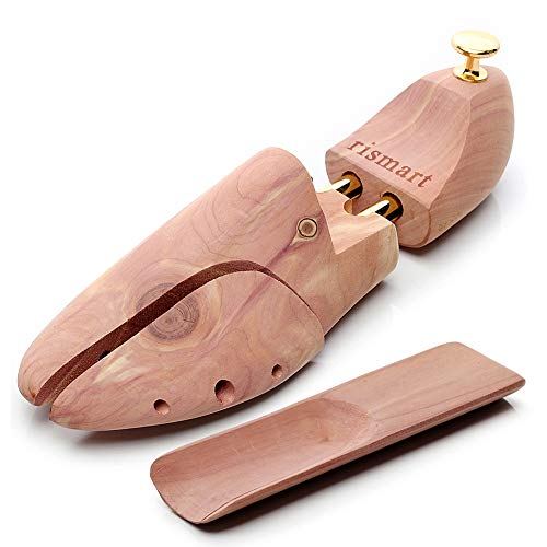 rismart Träskoträd, skosträckare formare inkluderar skohorn, Logga brun, 35/36 EU