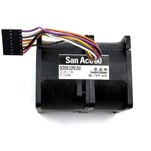 Ventilateur 6cm 12V 4A 9CR0612P0J50 pour serveur turbo à 8 fils