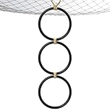 luwnerd 3.9in Bore Ball Python Tank Accessories Ball Python Accessories Climbing Corn Snake Tank Accessories Climbing Ring, Toys for Domestic Pets