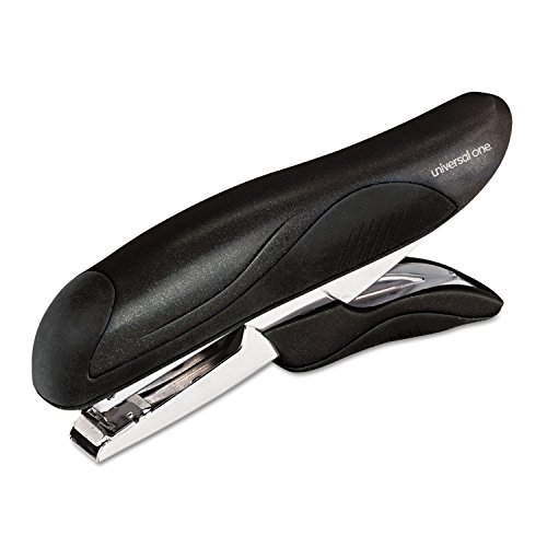 Universal 43108 Deluxe Plier Stapler, 20-Sheet Capacity, 1 3/4-Inch Throat, Black