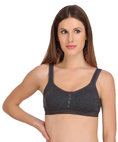 Image of FIMS - Fashion is my style Women?s Cotton Lycra Molded Cup Sports Bra Gym Bra Yoga Bra Running Bra Sports Bra Sports Bra for Women for Gym Sports Bra for Girls Sports Bra for Women Pack of 1