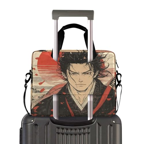 Funda para laptop con asa y correa de 15.6 pulgadas miniatura 4