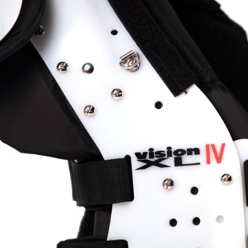 VISION IV American Football Schulterschutz, sehr leicht, Gr M, Farbe schwarz