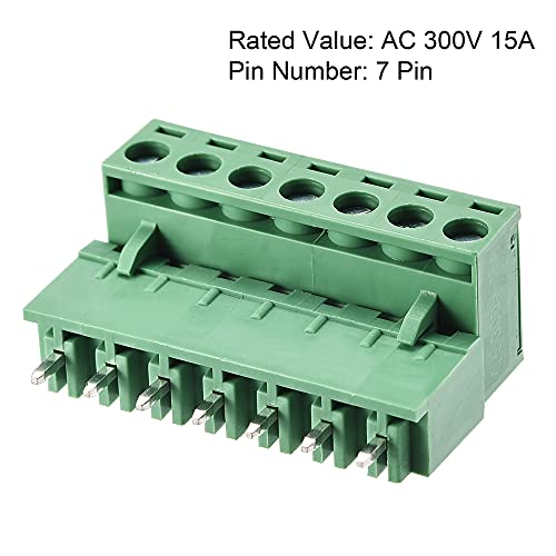 Bloque de terminales de tornillo para PCB de 5.08mm para reparar y armar placas 4