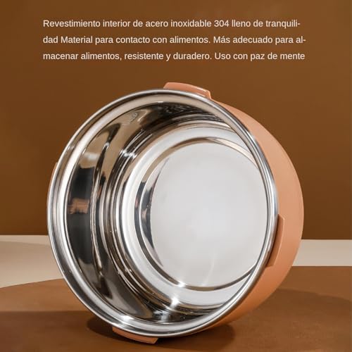 Recipiente portátil térmico e impermeable para ensaladas con cubiertos incluidos 8