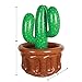 Beistle Inflatable Cactus Cooler, 26” x 18”, Holds Approx. 24 12 oz. Cans - Drink Cooler, Drink Container for Parties, Cactus Party Decoration, Western Fiesta Party Decoration