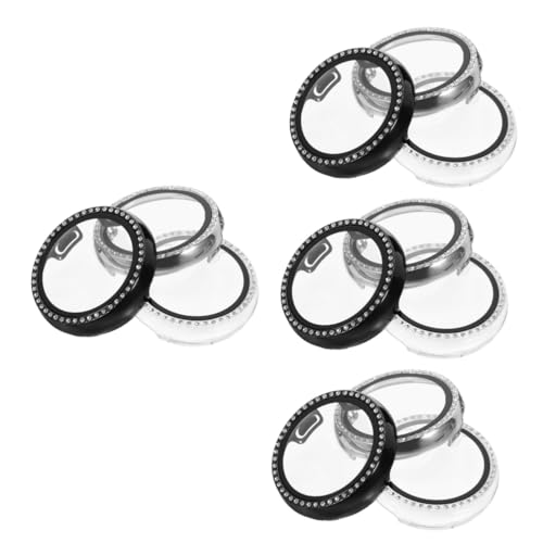 Coque Watch 2 anti-rayures strass Housoutil lot de 4 protections bords incurvés