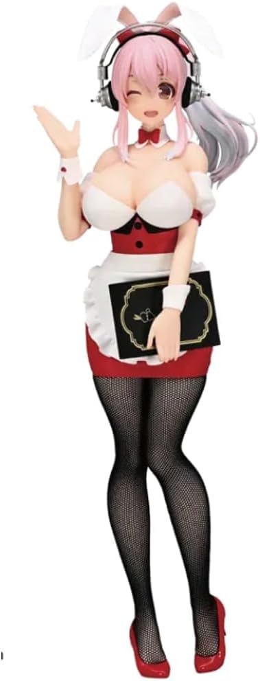Furyu Super Sonico PVC BiCute Bunnies Waitress Ver. Figure