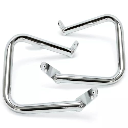 Barre de protection moteur autoroute en acier chromé de qualité