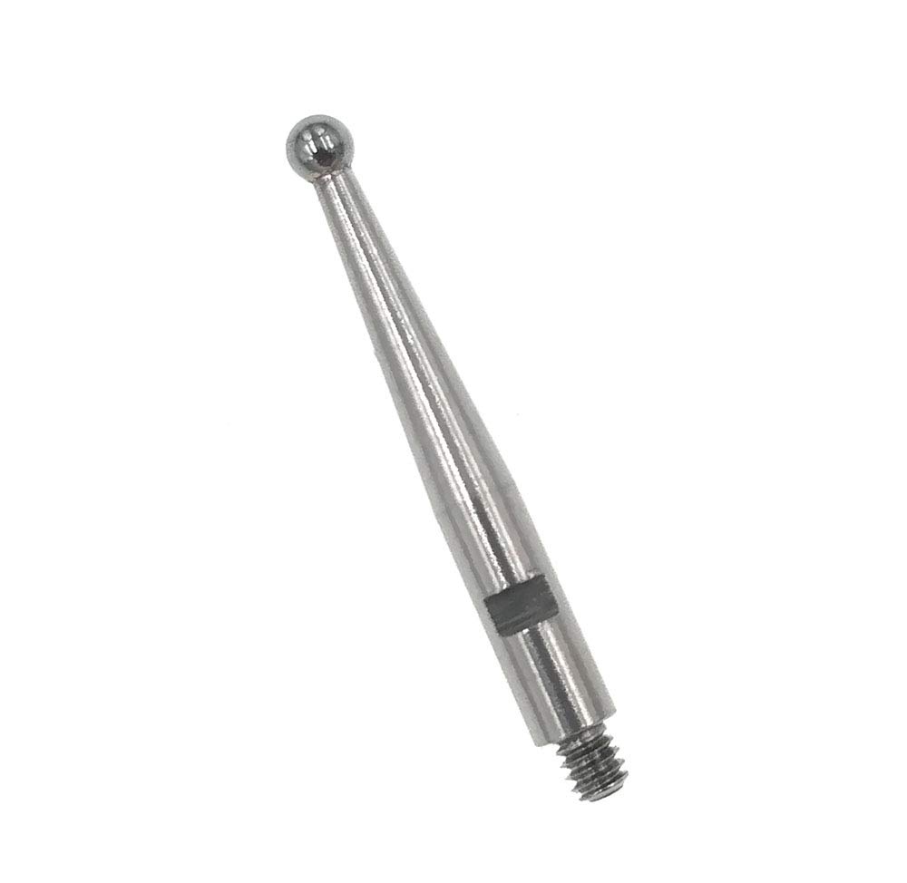 Contact Point for Dial Test Indicators M1.8 Thread 2mm Diameter Carbide Ball Tips 20.5mm Length