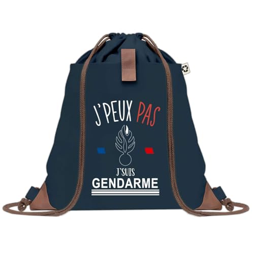 Sac doudou bleu en toile confortable et souple pour toutes vos sorties