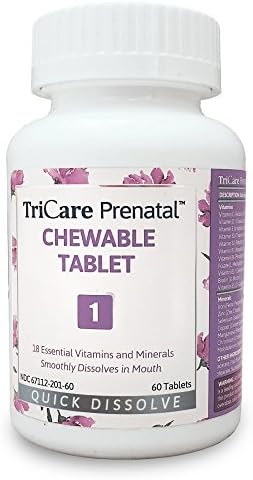 TriCare Prenatal Chewable with L-Methylfolate - Quick Dissolve