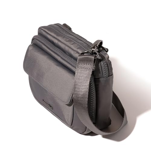 Image of Baggallini womens Modern Double Zip Crossbody