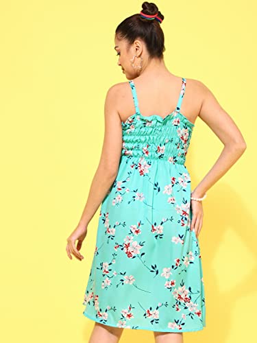 Image of OOMPH! Women's Crepe A-Line Knee-Length Dress Pack of 1