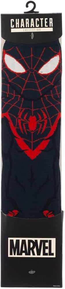 Miles Morales Spiderman Crew Socks