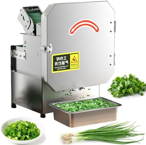 Electric Vegetable Cutter Set - Efficient Chopping Machine for Peppers, Onions, and Herbs in Commercial Kitchens