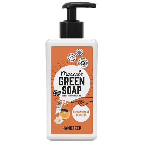 Marcel's Green Soap - Jabón de Manos - Naranja y Jazmín - 97% biodegradable - Ingredientes naturales - 250 ML Cover