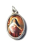 3rd Class 1' Relic Medal of Teresa de Avila Saint Teresa of Jesus Patron of Ill People, Headache, Loss of Parents; People in Need of Grace; People in Religious Orders Santa Teresa de Jesús