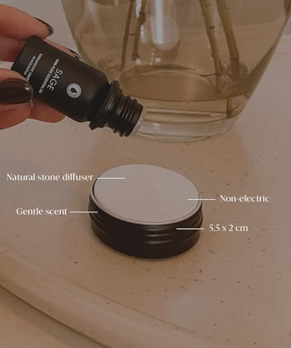 Diffuseur de galets sans eau Bursera diffuseur d'huiles essentielles portable non électrique - 3