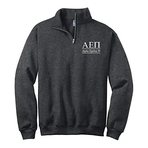 Sorority Letters Shop Alpha Epsilon Pi Unisex Quarter Zip Pullover
